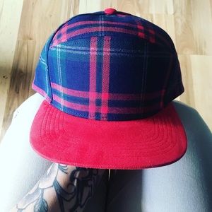 Navy Flannel SnapBack